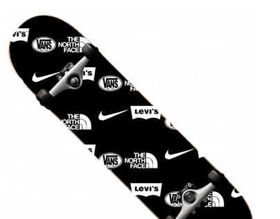 skateboard / patroon
