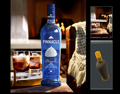 CGI Render, Pinnacle Vodka
