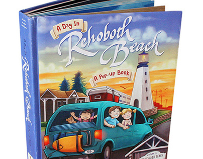 A Day In Rehoboth Beach Pop-Up Book
