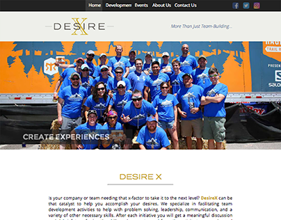 Desire X Website