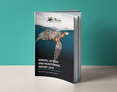 Sea Turtle Conservation Curacao Annual Report Design