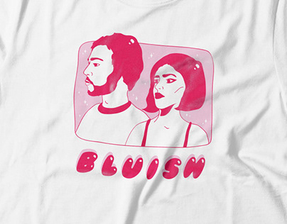 Bluish T-shirt / Merch