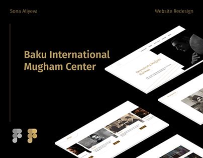 Baku International Mugham Center /UI/ Web Redesign