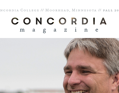 Concordia Magazine Redesign