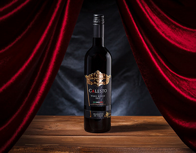 Italian Wine Label Design - Calesto