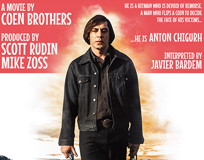 "No Country For Old Men" - Poster remake