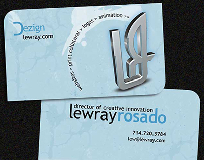 My Business Card Design - lewray.com