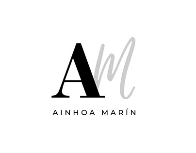 Logotipo - ''AINHOA MARÍN'' (Marca Personal)