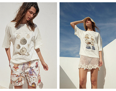 Placed Prints and Illustratios for Mila Kartei SS24