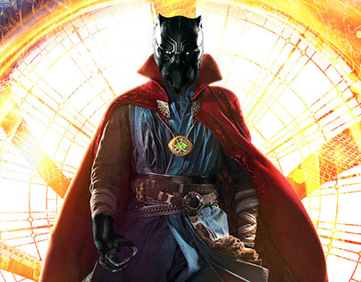 Fusión MARVEL UCM Doctor Strange-Black panther