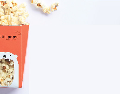 Project thumbnail - The Arctic pops Popcorn Packaging