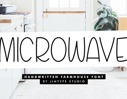 FREE FONT - Microwafe Font - Tall and Skinny