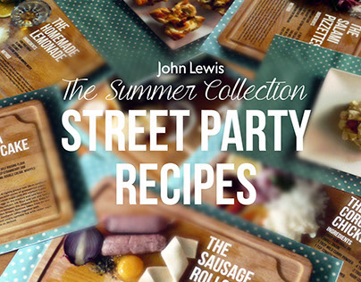 Street Party Recipe Cards