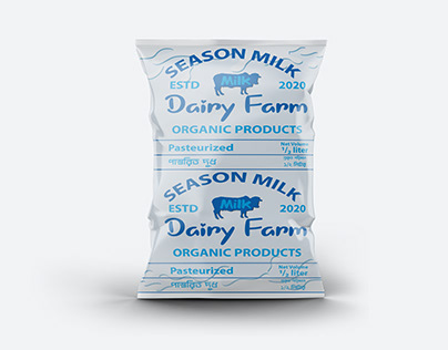 season milk packaging design