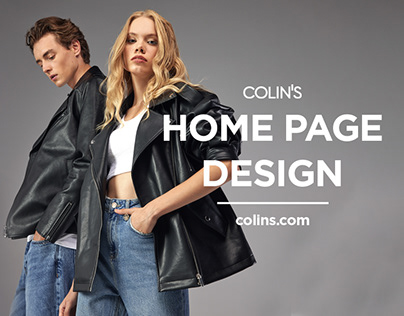 Colins.com | Home Page Design