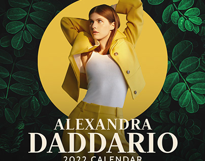 Alexandra Daddario - Calendar cover