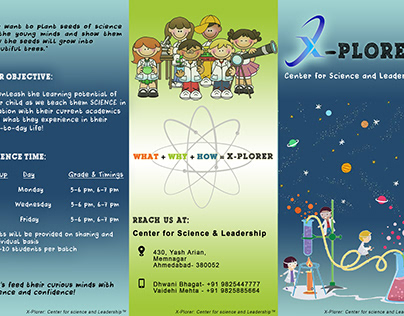 Brochure Design for Children's Centre