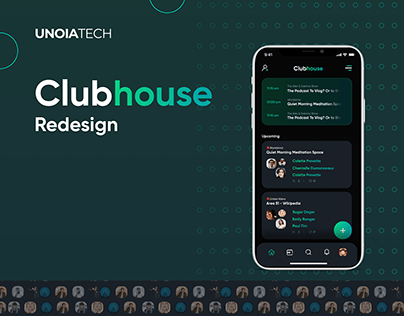 Clubhouse Mobile App Redesign