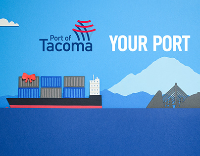 Port of Tacoma | stop motion animation