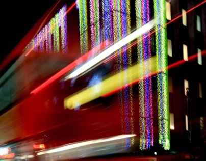 Christmas lights 2012 @ Southbank, London
