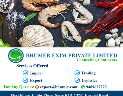Shellfish exporter in India