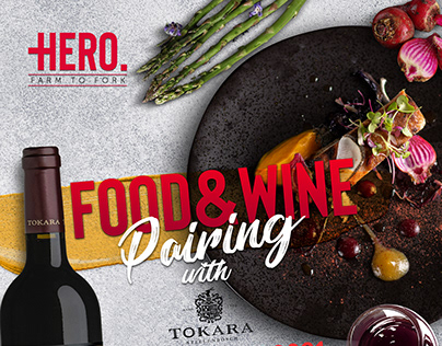 HERO. Farm to Fork - Food & Wine Pairing