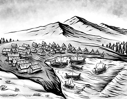 Illustration for Viking Story