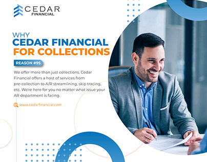 Why Cedar Financial for Collections?