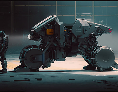 Blade Runner Underground Inertia Neutralizer Motorcycle