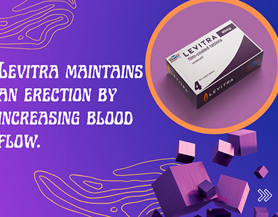 Levitra maintains an erection by increasing blood flow.