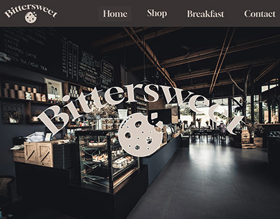 Web design bakery Bittersweet
