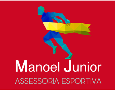 Cartão de visita Assessoria Esportiva Manoel Junior