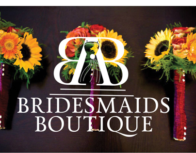 Bridesmaids Boutique brand identity
