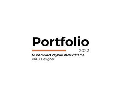 Portfolio 2022 - M. Rayhan Raffi P.