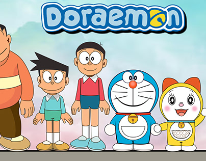 Doraemon Vectore art
