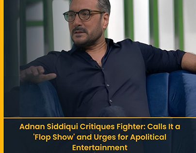 Adnan Siddiqui Criticizes Fighter Calls it a 'Flop Show