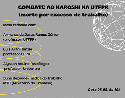 Evento sobre KAROSHI - UTFPR