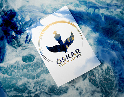Óskar for Husavik Campaign - Logo Design