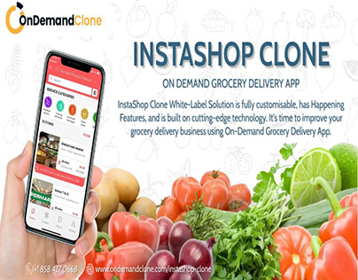 InstaShop Clone - On Demand Grocery Delivery App