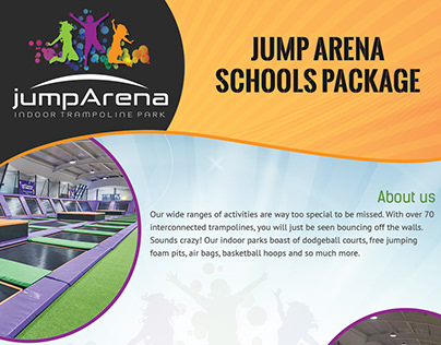 Jump Arena (UK) (A3 Print Design