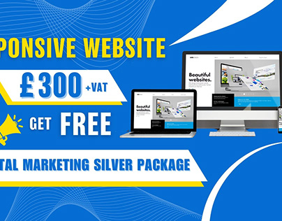 Responsive Website & FREE Digital Marketing Package!