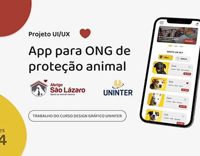 App para abrigo de animais