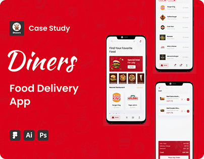 Diners Mobile App Food Delivery Case Study