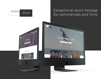 Web design - Exceptional stock footage for commercials