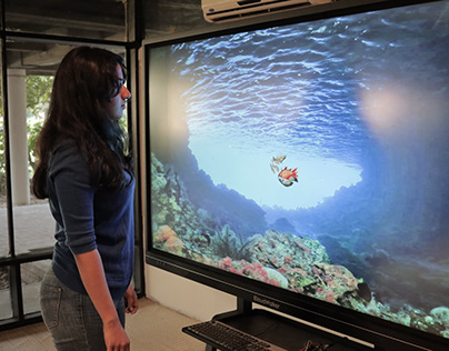 Interactive media - personalised aquarium