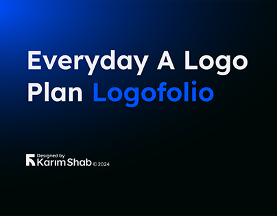 Logofolio | Everyday A Logo Plan - خطة كل يوم شعار