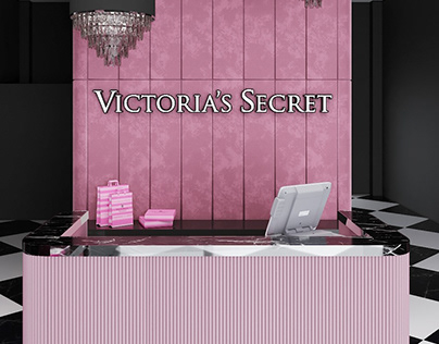 Concept of Victoris Secret Store