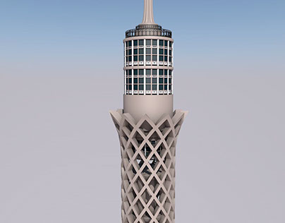 Cairo Tower Model