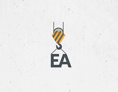 Logo for EA building company