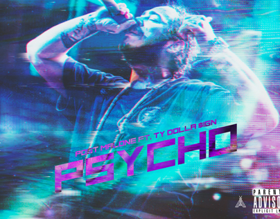 Post Malone Psycho Alternate Cover